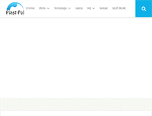 Tablet Screenshot of plast-pol.com